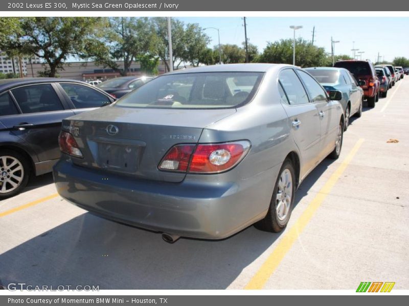 Mystic Sea Green Opalescent / Ivory 2002 Lexus ES 300