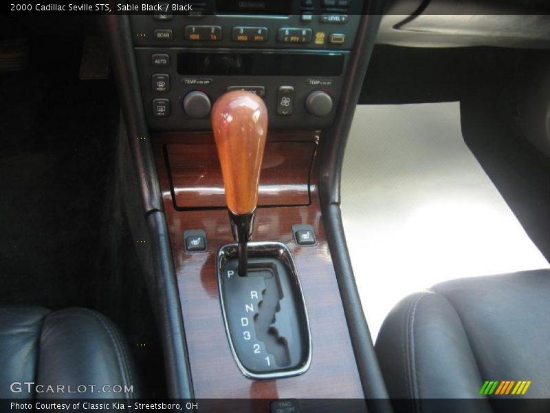 Sable Black / Black 2000 Cadillac Seville STS