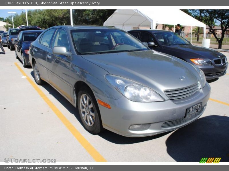 Mystic Sea Green Opalescent / Ivory 2002 Lexus ES 300
