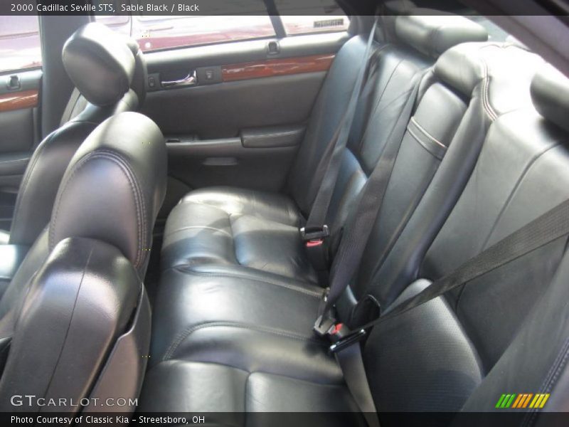 Sable Black / Black 2000 Cadillac Seville STS
