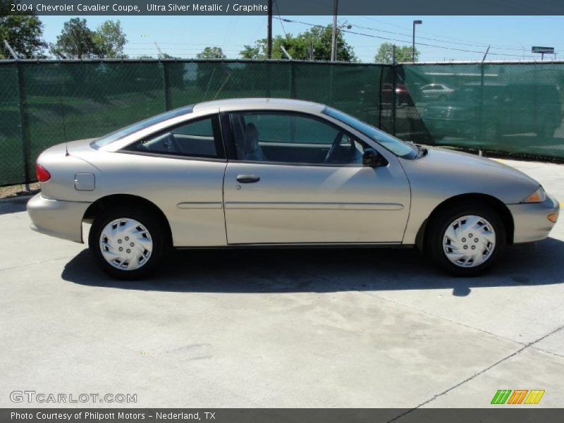 Ultra Silver Metallic / Graphite 2004 Chevrolet Cavalier Coupe