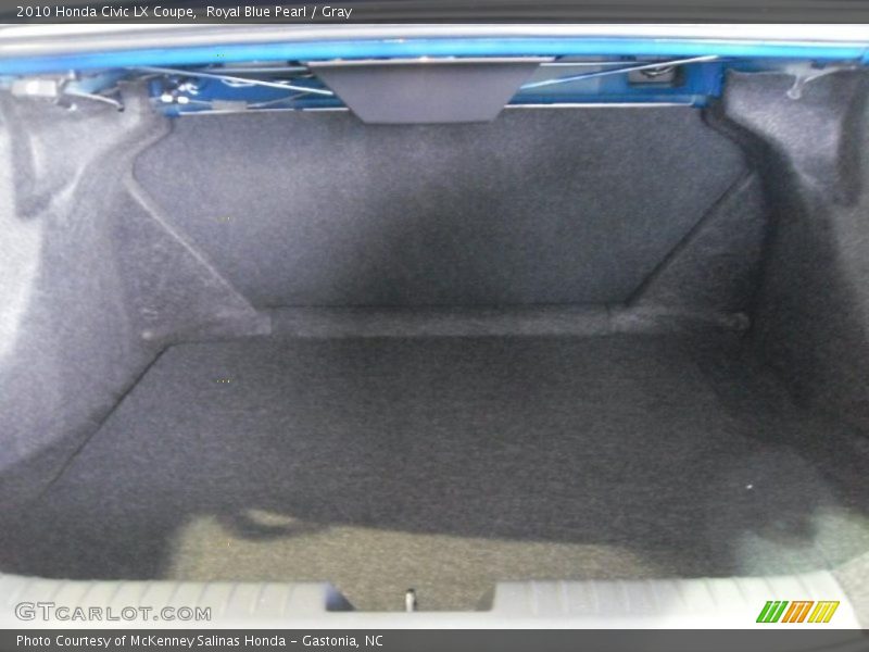 Royal Blue Pearl / Gray 2010 Honda Civic LX Coupe