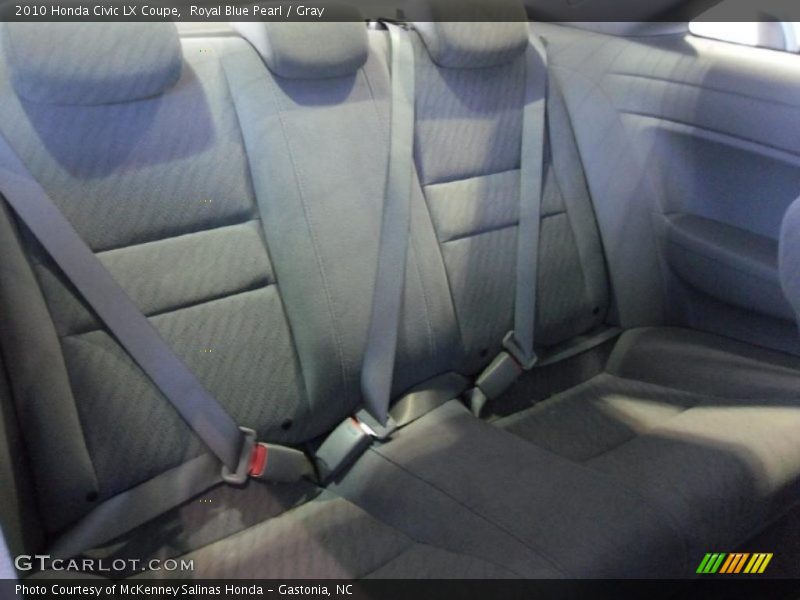 Royal Blue Pearl / Gray 2010 Honda Civic LX Coupe