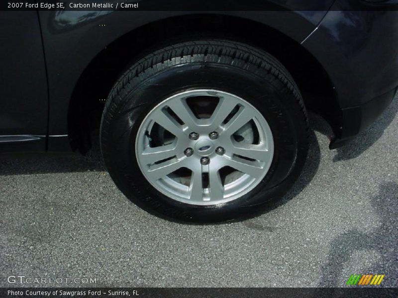 Carbon Metallic / Camel 2007 Ford Edge SE