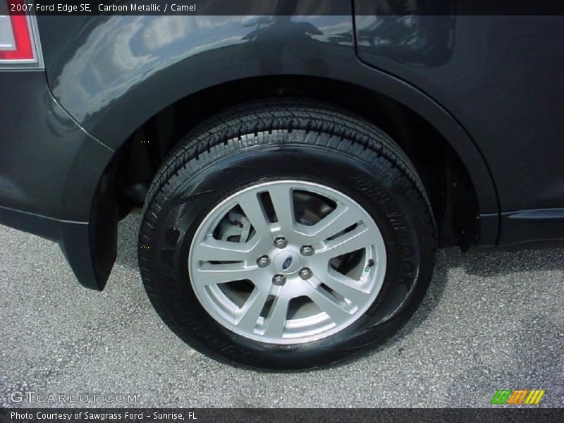 Carbon Metallic / Camel 2007 Ford Edge SE