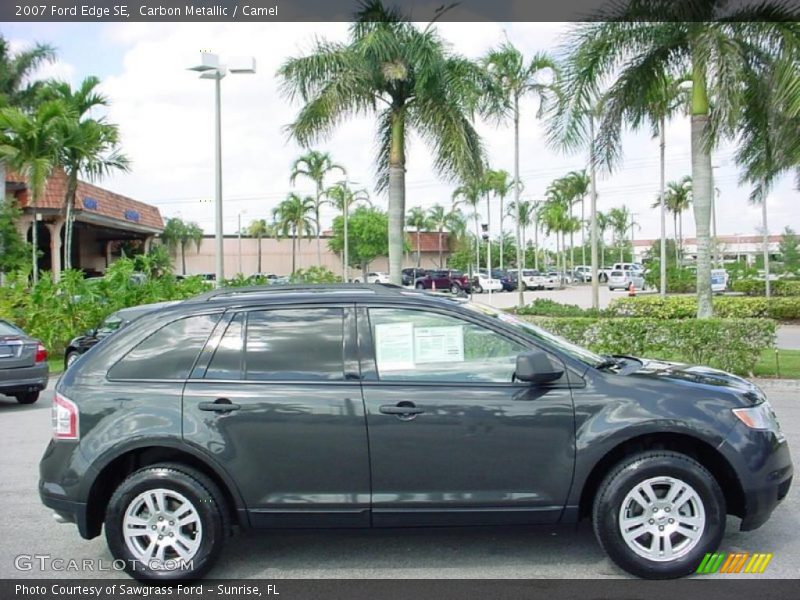 Carbon Metallic / Camel 2007 Ford Edge SE