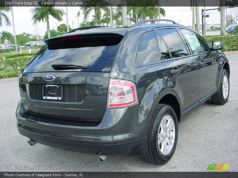 Carbon Metallic / Camel 2007 Ford Edge SE