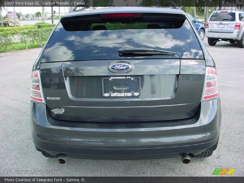 Carbon Metallic / Camel 2007 Ford Edge SE