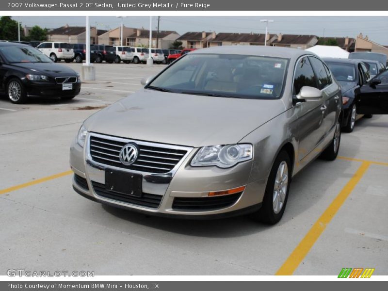 United Grey Metallic / Pure Beige 2007 Volkswagen Passat 2.0T Sedan