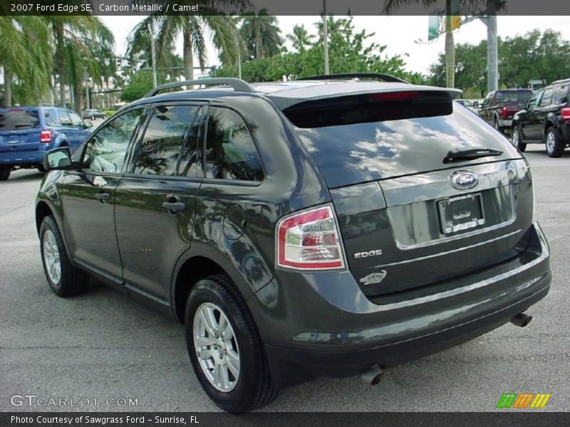 Carbon Metallic / Camel 2007 Ford Edge SE