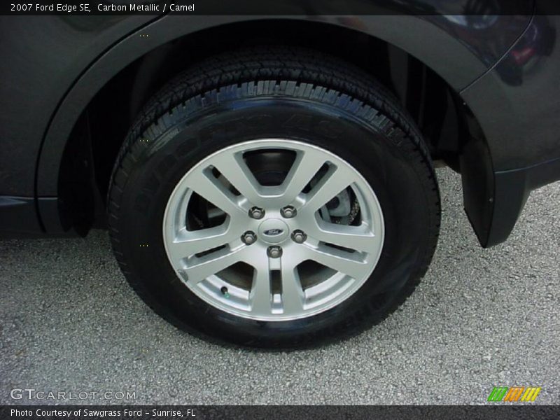 Carbon Metallic / Camel 2007 Ford Edge SE