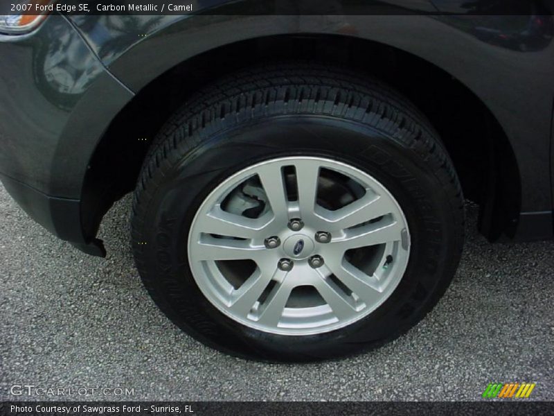 Carbon Metallic / Camel 2007 Ford Edge SE