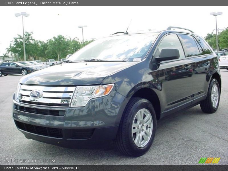 Carbon Metallic / Camel 2007 Ford Edge SE