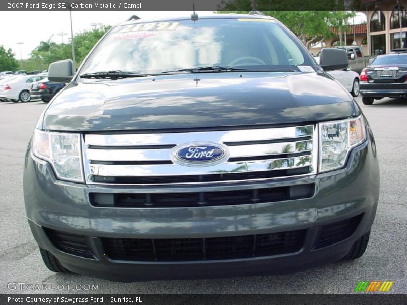 Carbon Metallic / Camel 2007 Ford Edge SE