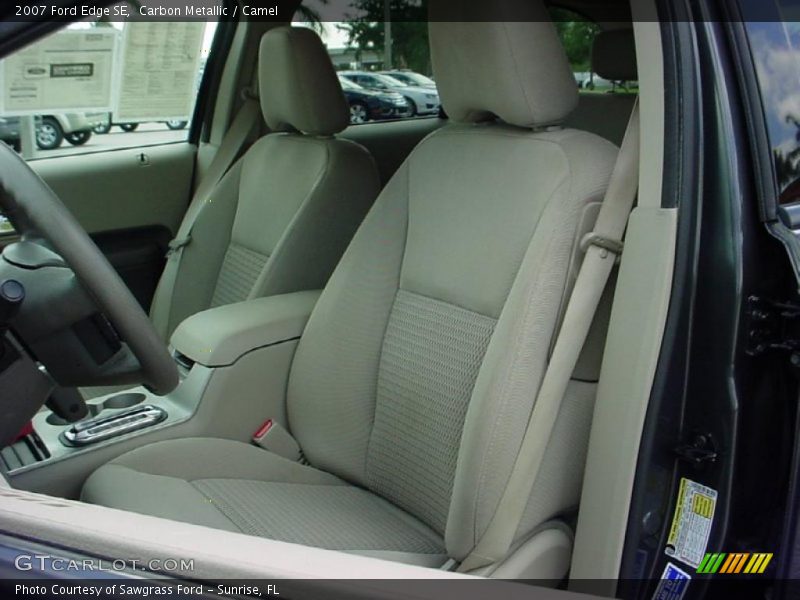 Carbon Metallic / Camel 2007 Ford Edge SE