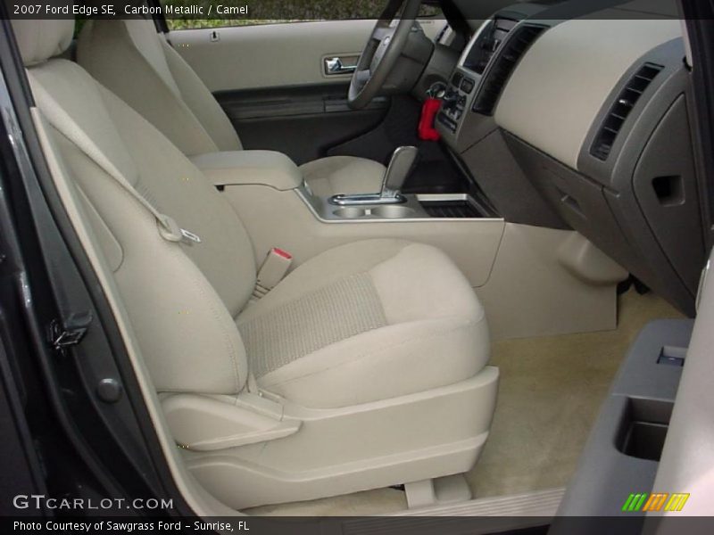 Carbon Metallic / Camel 2007 Ford Edge SE