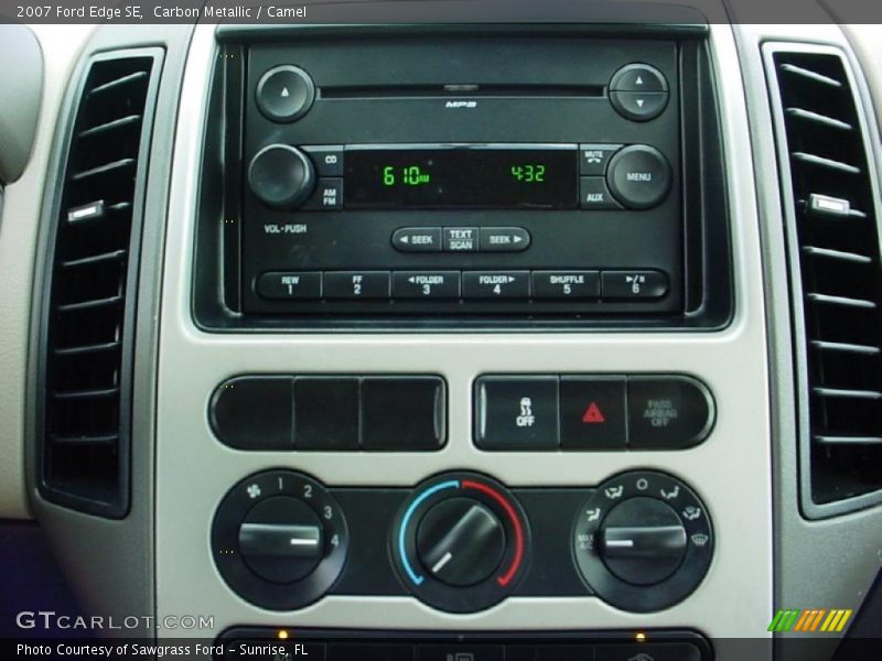 Carbon Metallic / Camel 2007 Ford Edge SE