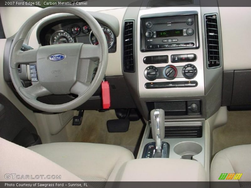 Carbon Metallic / Camel 2007 Ford Edge SE