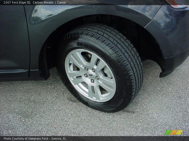 Carbon Metallic / Camel 2007 Ford Edge SE