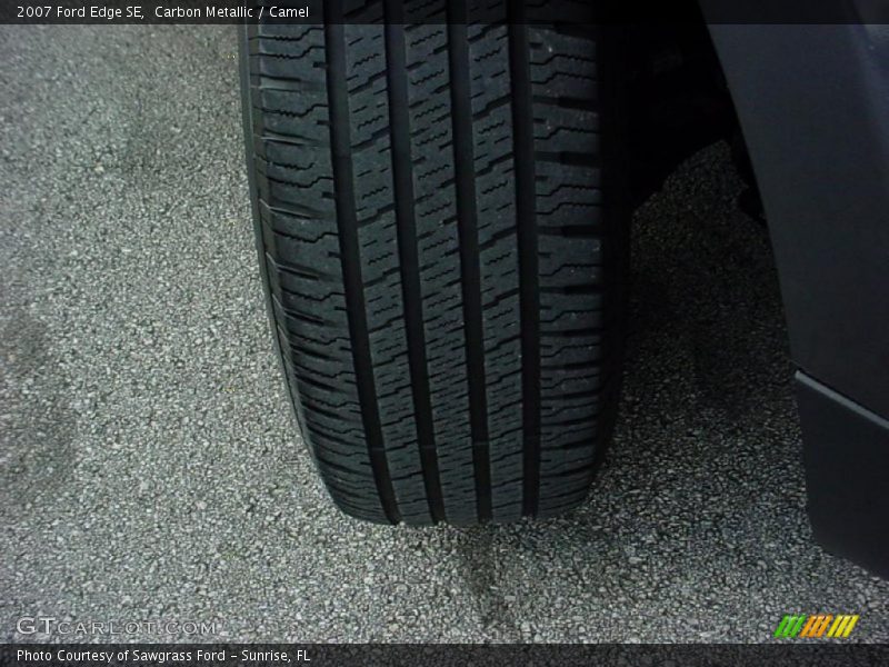 Carbon Metallic / Camel 2007 Ford Edge SE