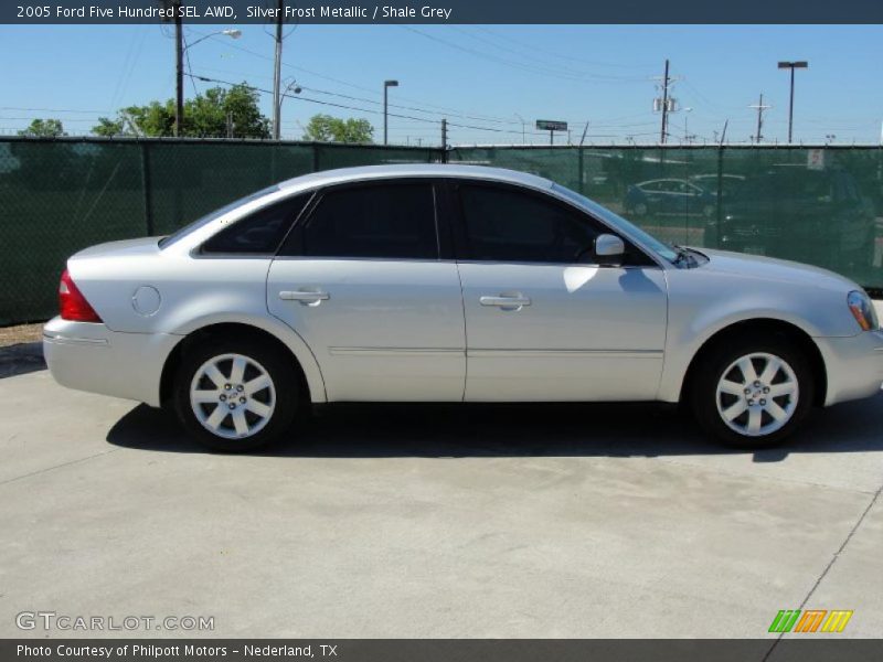 Silver Frost Metallic / Shale Grey 2005 Ford Five Hundred SEL AWD