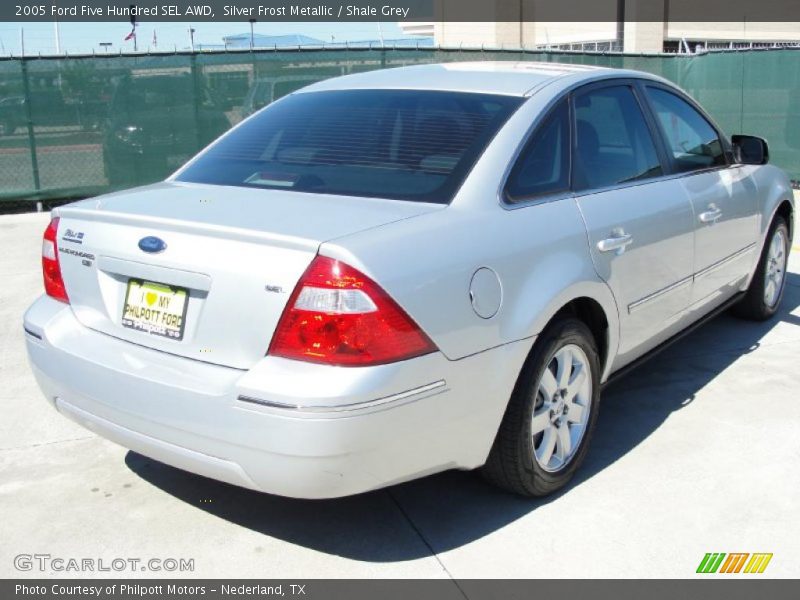 Silver Frost Metallic / Shale Grey 2005 Ford Five Hundred SEL AWD