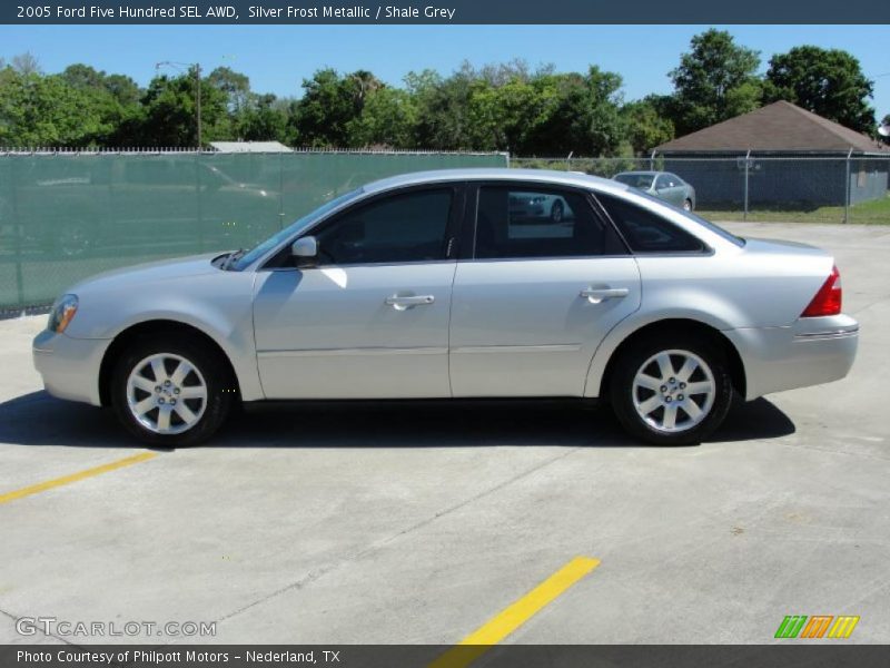 Silver Frost Metallic / Shale Grey 2005 Ford Five Hundred SEL AWD