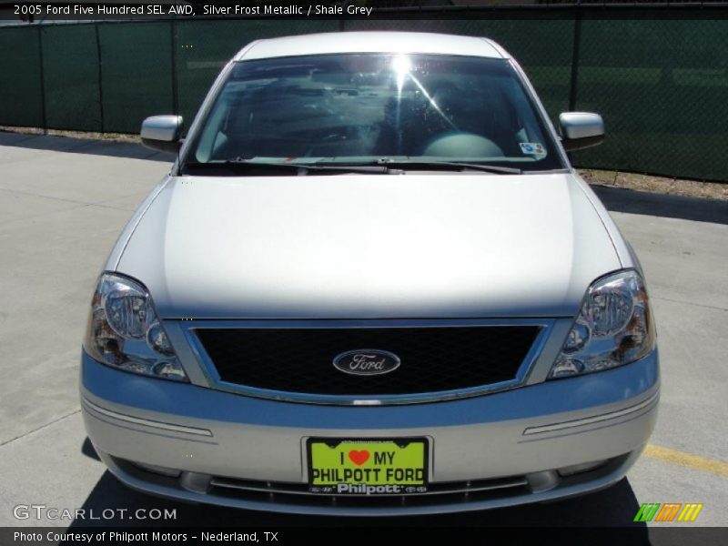 Silver Frost Metallic / Shale Grey 2005 Ford Five Hundred SEL AWD