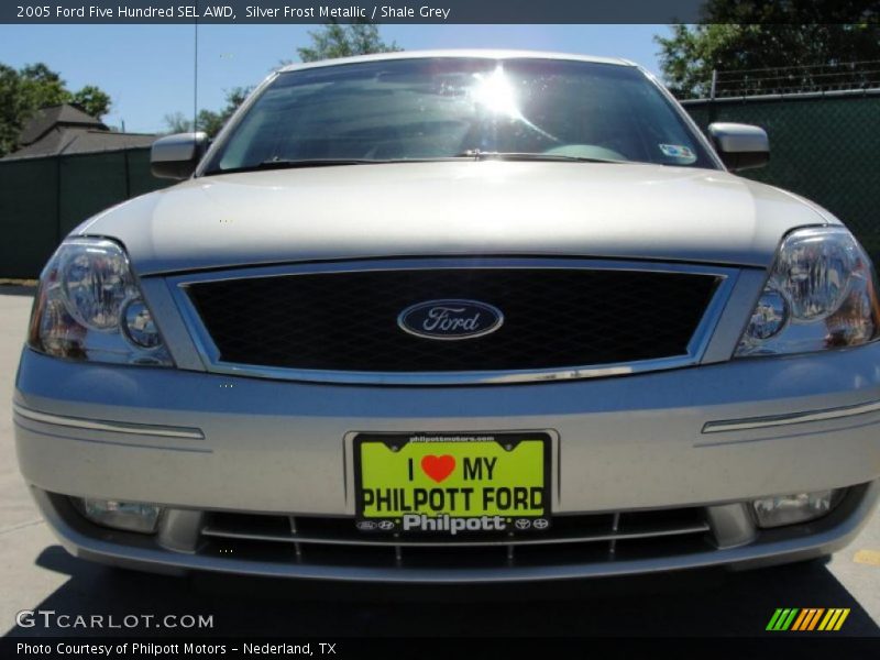 Silver Frost Metallic / Shale Grey 2005 Ford Five Hundred SEL AWD