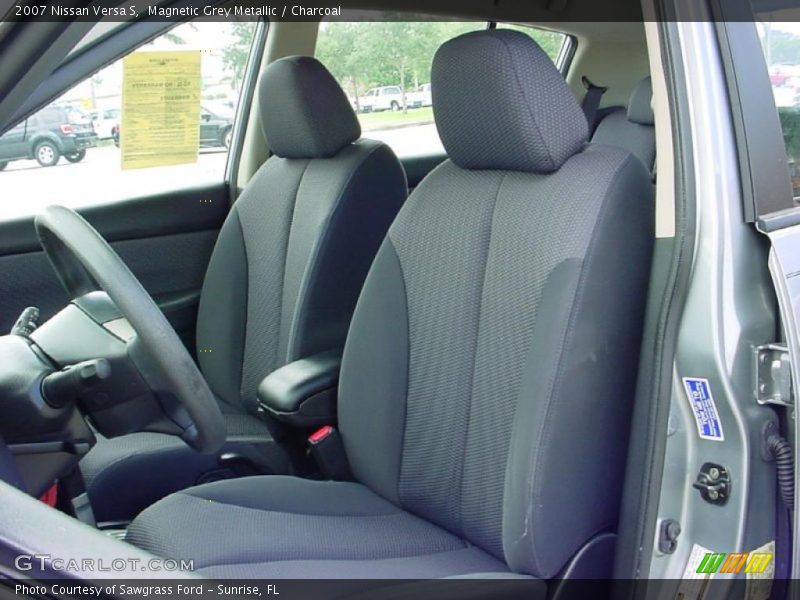 Magnetic Grey Metallic / Charcoal 2007 Nissan Versa S