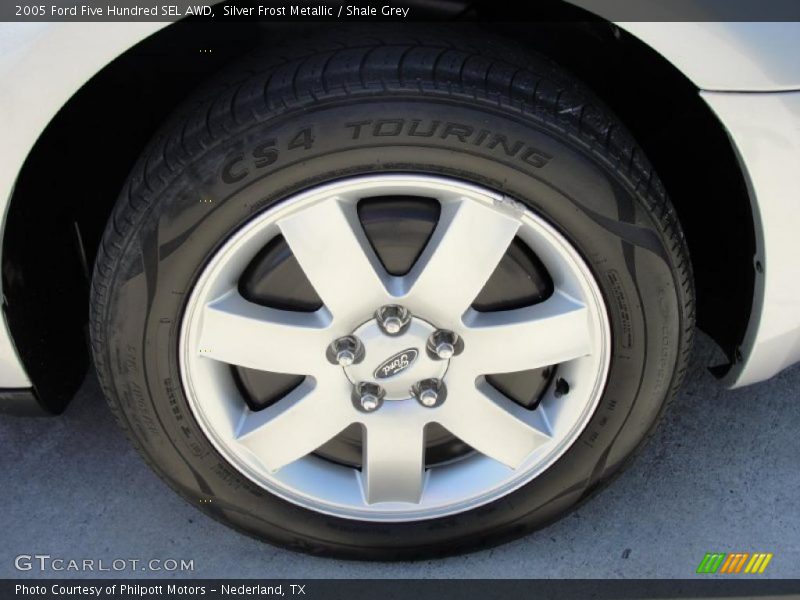 Silver Frost Metallic / Shale Grey 2005 Ford Five Hundred SEL AWD