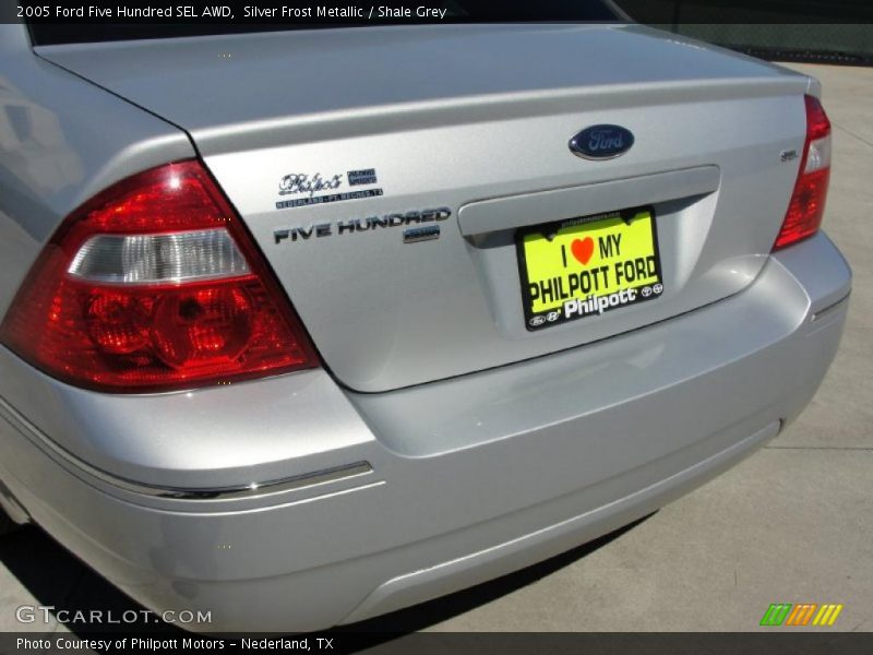 Silver Frost Metallic / Shale Grey 2005 Ford Five Hundred SEL AWD