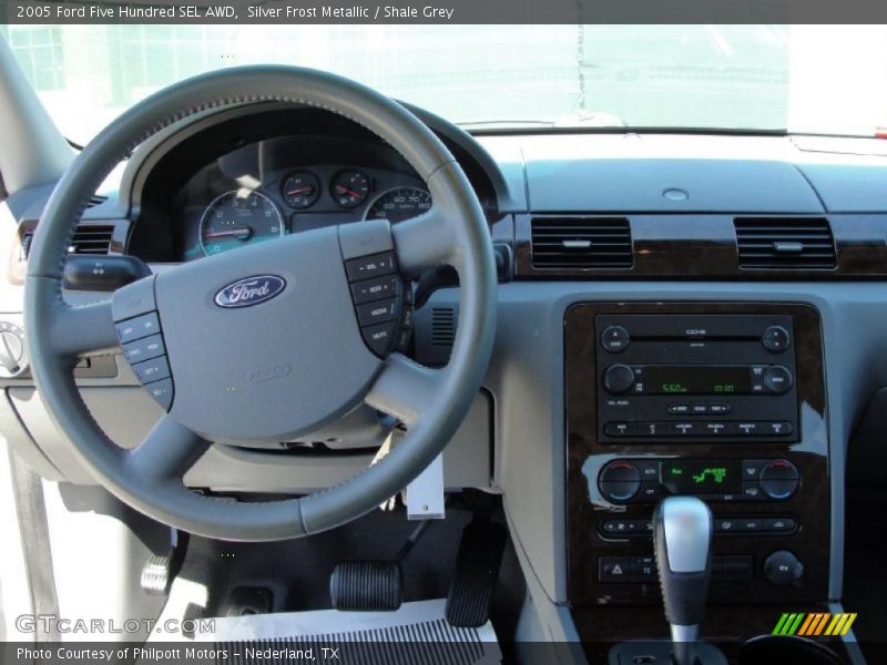 Silver Frost Metallic / Shale Grey 2005 Ford Five Hundred SEL AWD