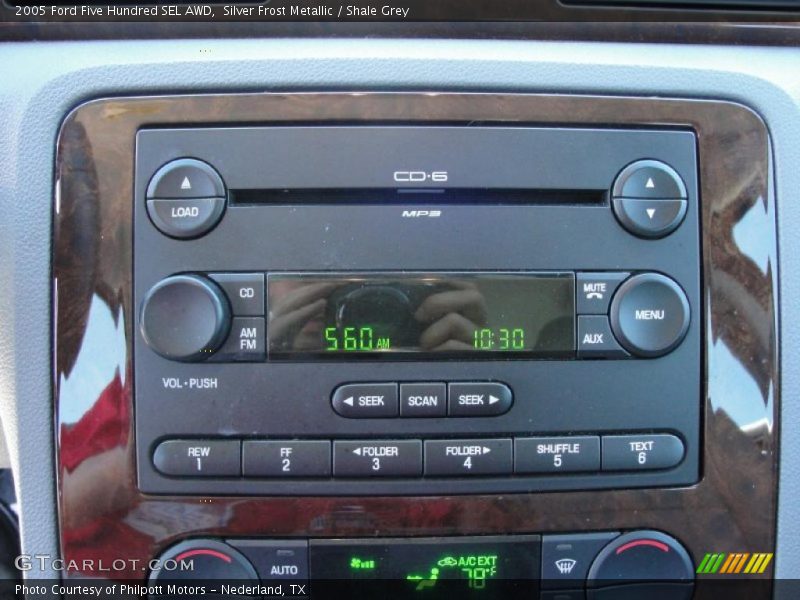 Silver Frost Metallic / Shale Grey 2005 Ford Five Hundred SEL AWD