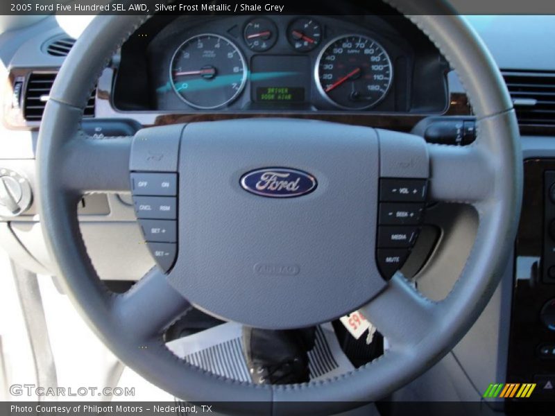 Silver Frost Metallic / Shale Grey 2005 Ford Five Hundred SEL AWD