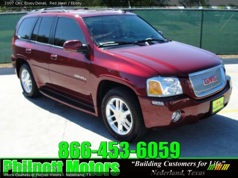 Red Jewel / Ebony 2007 GMC Envoy Denali