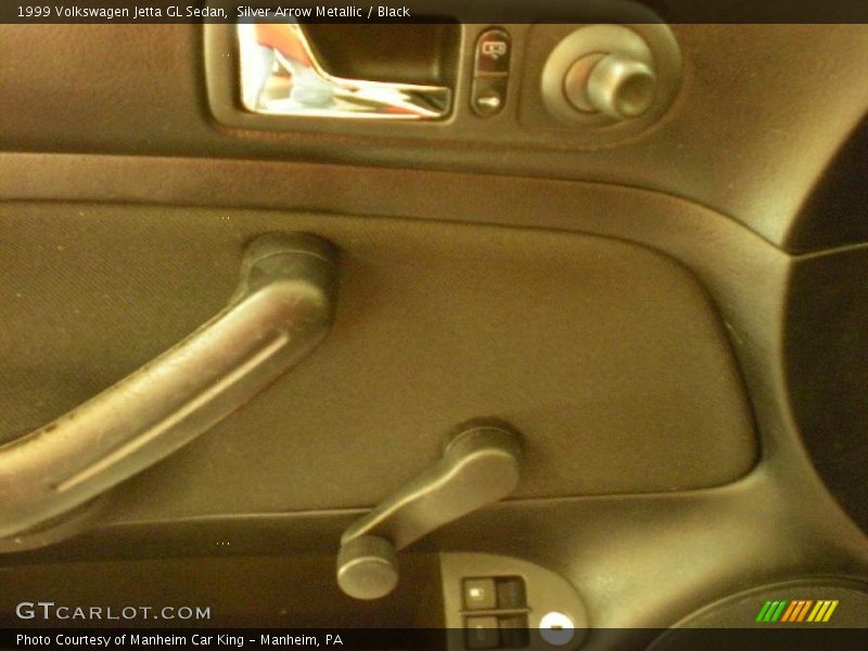 Silver Arrow Metallic / Black 1999 Volkswagen Jetta GL Sedan