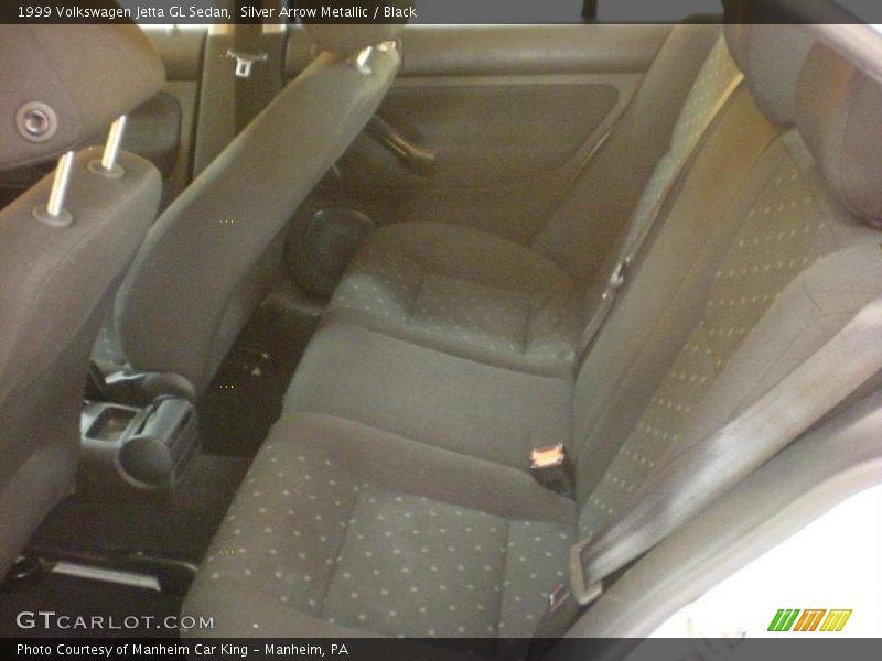 Silver Arrow Metallic / Black 1999 Volkswagen Jetta GL Sedan