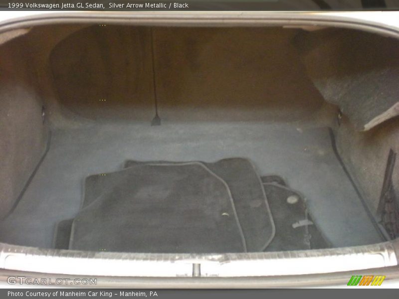 Silver Arrow Metallic / Black 1999 Volkswagen Jetta GL Sedan