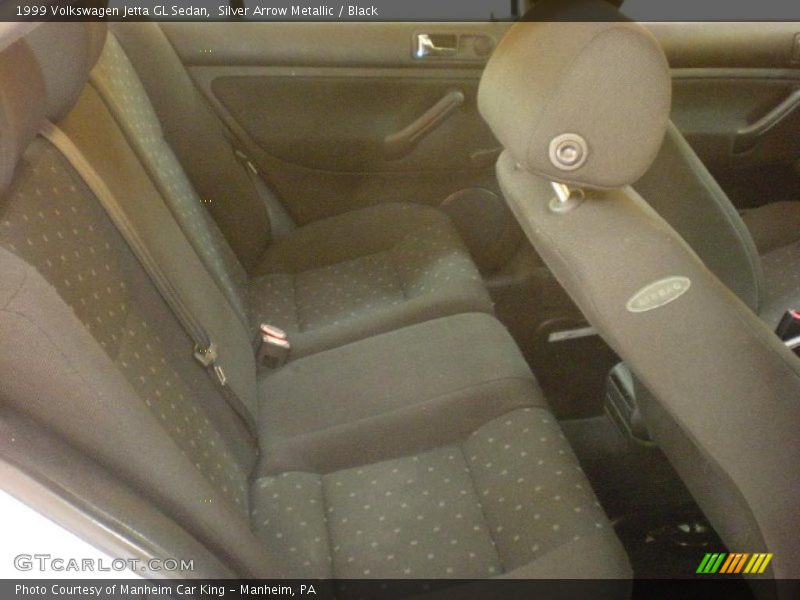 Silver Arrow Metallic / Black 1999 Volkswagen Jetta GL Sedan