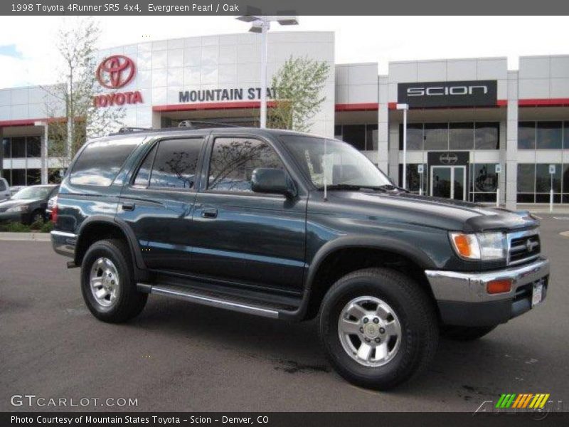 Evergreen Pearl / Oak 1998 Toyota 4Runner SR5 4x4