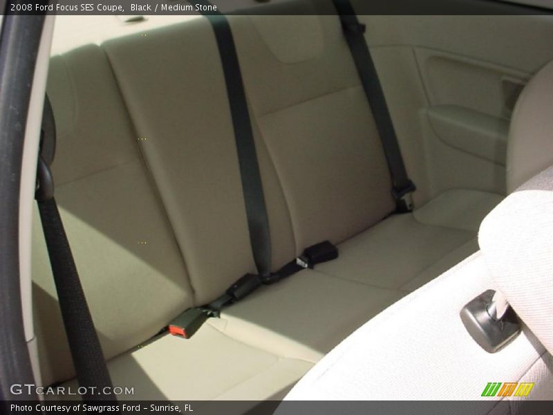 Black / Medium Stone 2008 Ford Focus SES Coupe