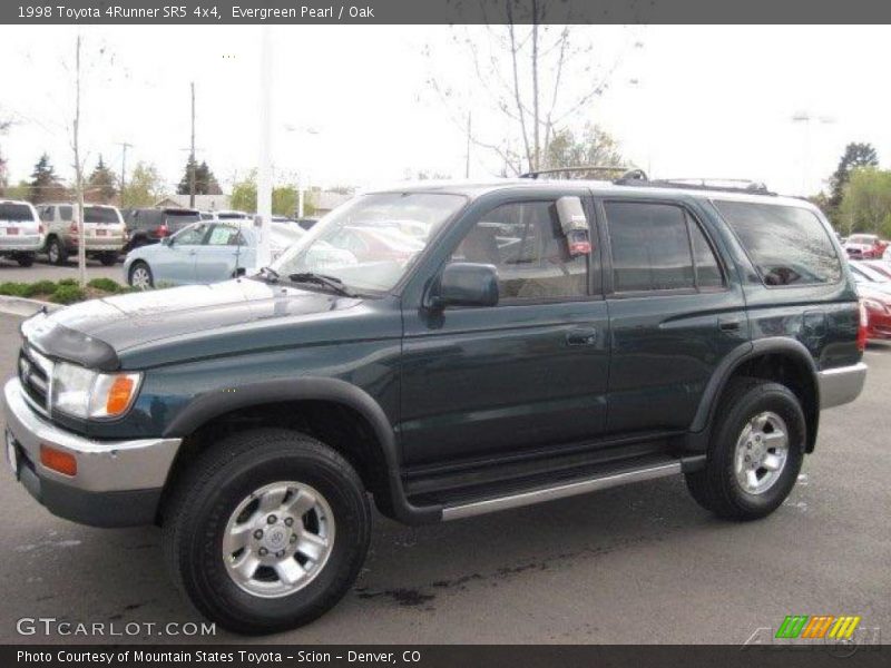 Evergreen Pearl / Oak 1998 Toyota 4Runner SR5 4x4