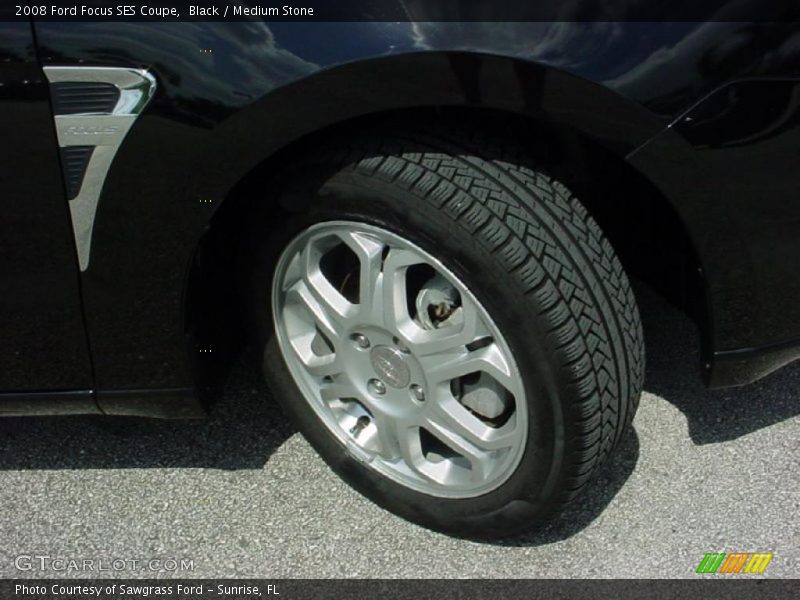 Black / Medium Stone 2008 Ford Focus SES Coupe
