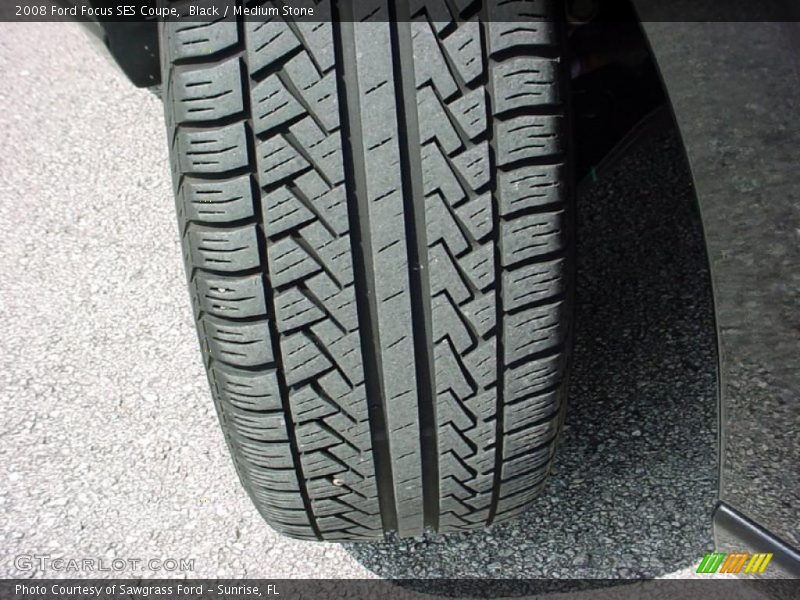 Black / Medium Stone 2008 Ford Focus SES Coupe