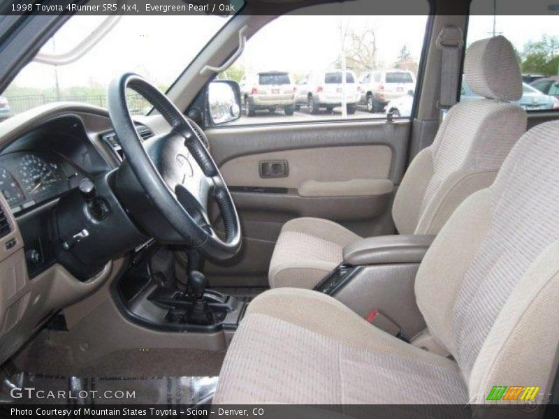 Evergreen Pearl / Oak 1998 Toyota 4Runner SR5 4x4