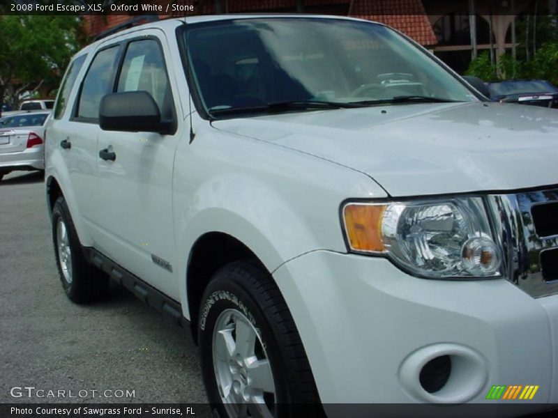 Oxford White / Stone 2008 Ford Escape XLS