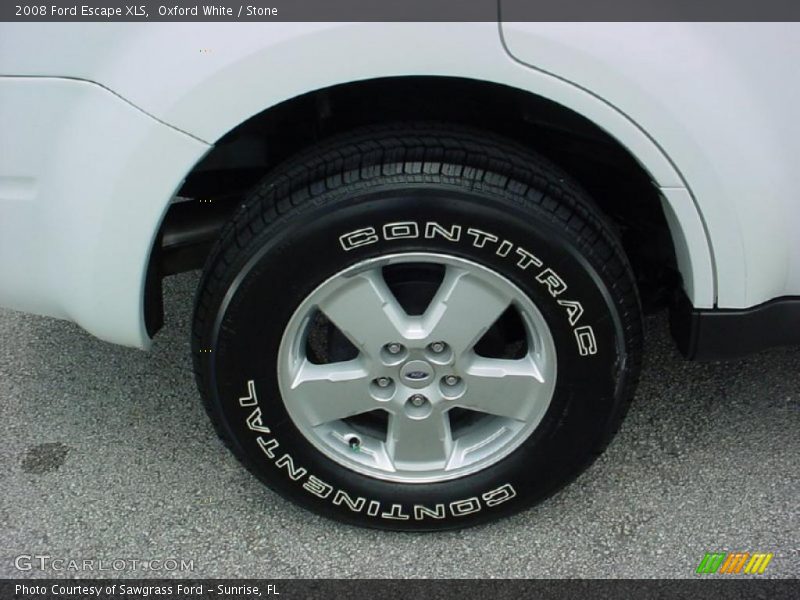 Oxford White / Stone 2008 Ford Escape XLS
