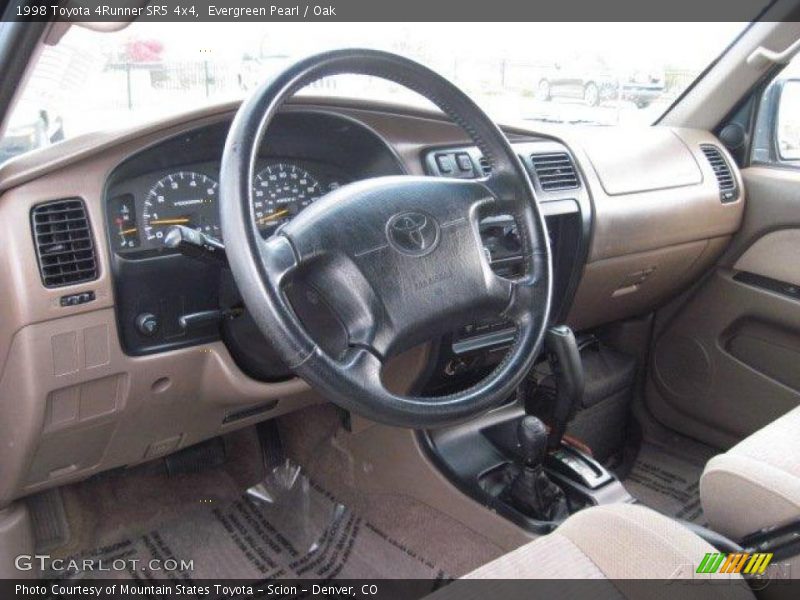 Evergreen Pearl / Oak 1998 Toyota 4Runner SR5 4x4