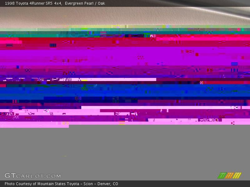 Evergreen Pearl / Oak 1998 Toyota 4Runner SR5 4x4